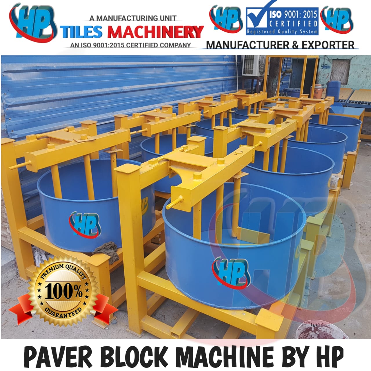 Interlocking Tile Macking Machine in BIHAR. Araria